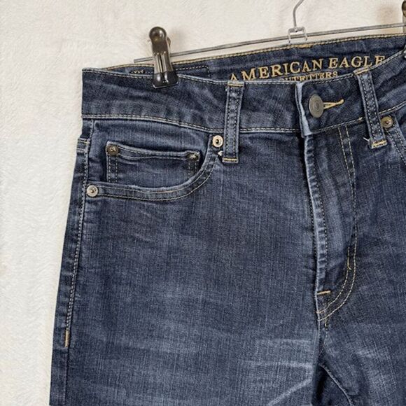 American Eagle Extreme Flex 4 Original Straight Dark Wash Men's Size 29 x 30 - Picture 3 of 10